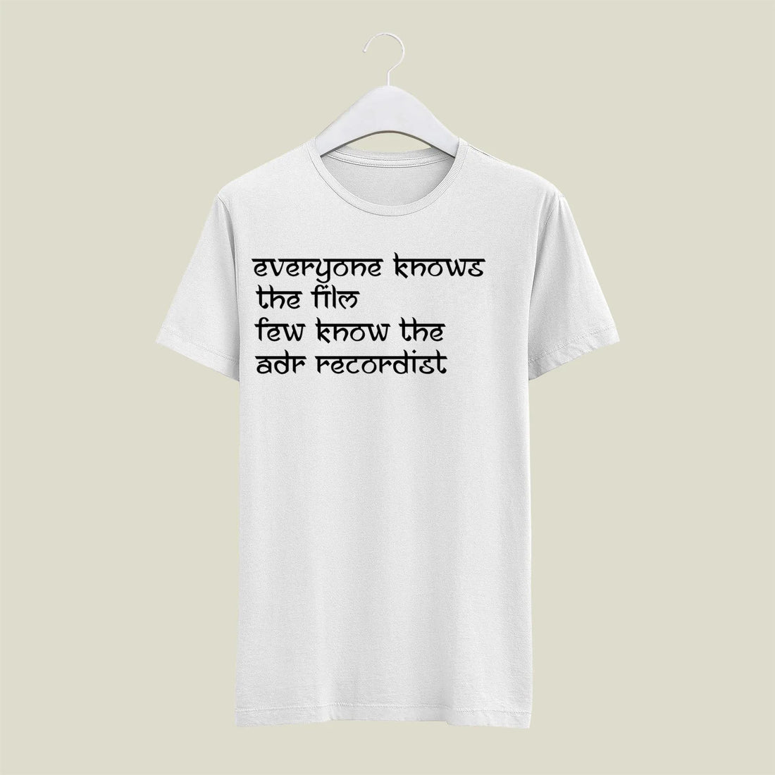 ADR Recordist T-Shirt T-AR15 Desichalchitra