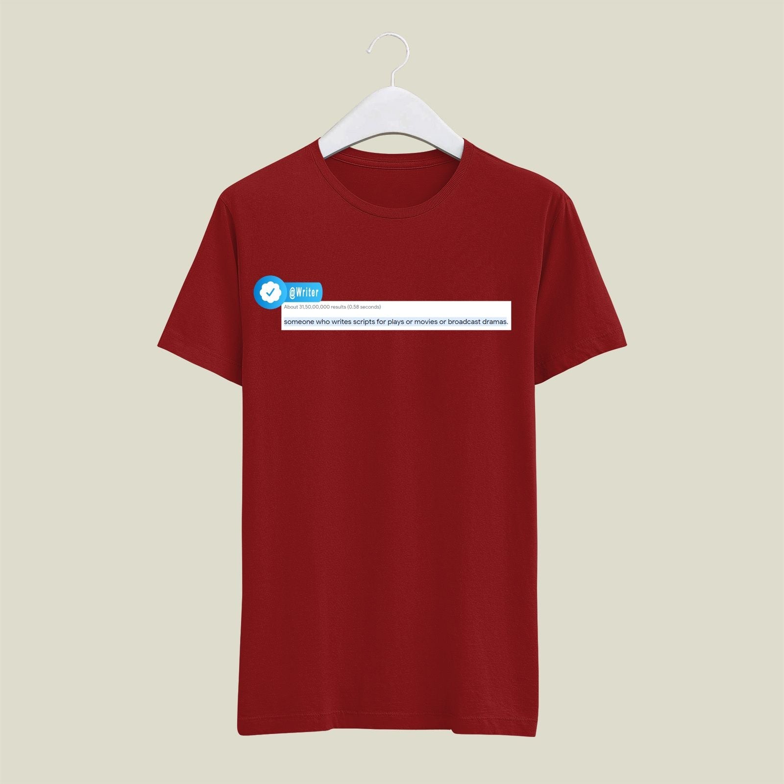 Writer T-Shirt T-WR4 Desichalchitra