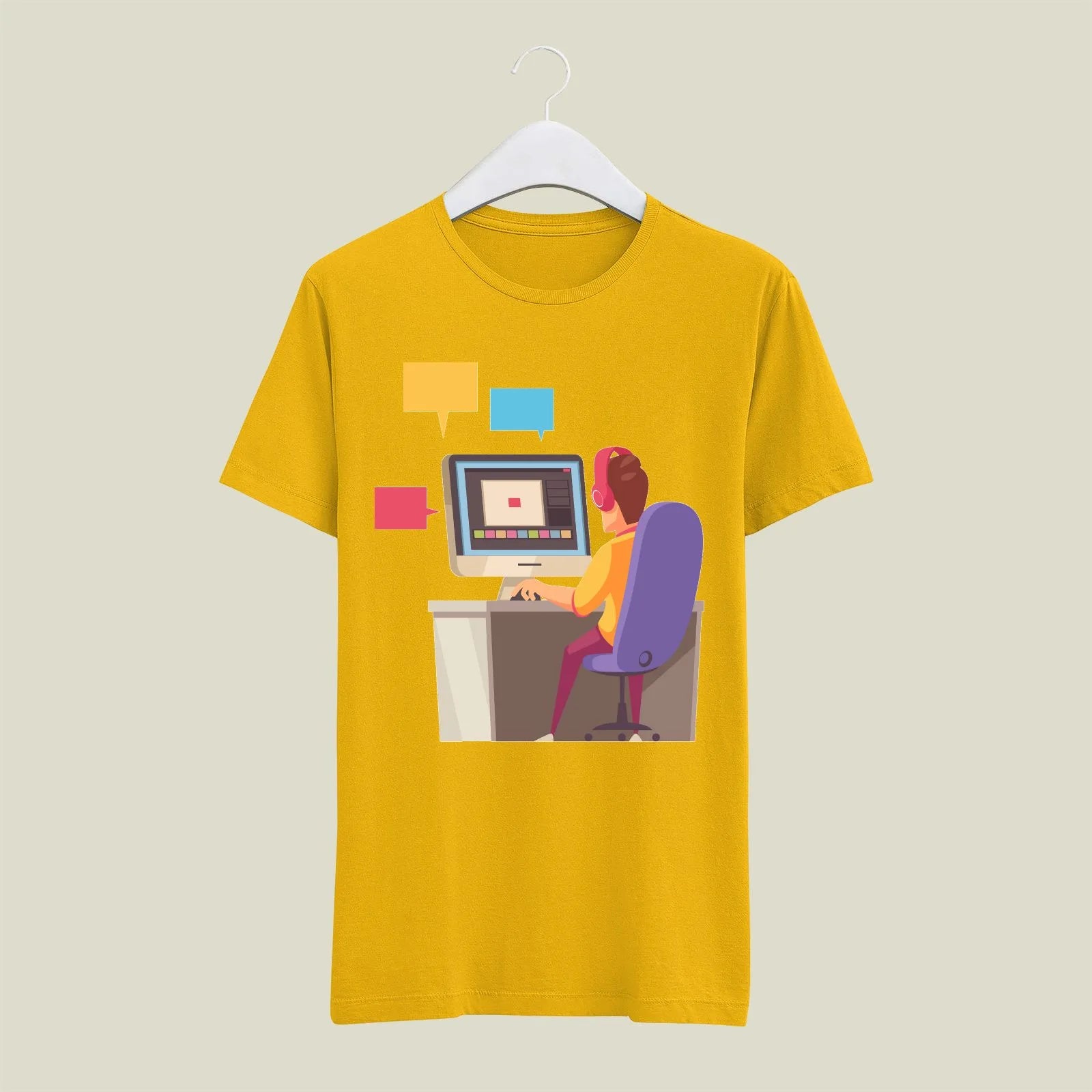 Editor T-Shirt T-ED32 Desichalchitra