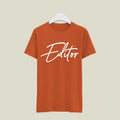 Editor T-Shirt T-ED1 Desichalchitra