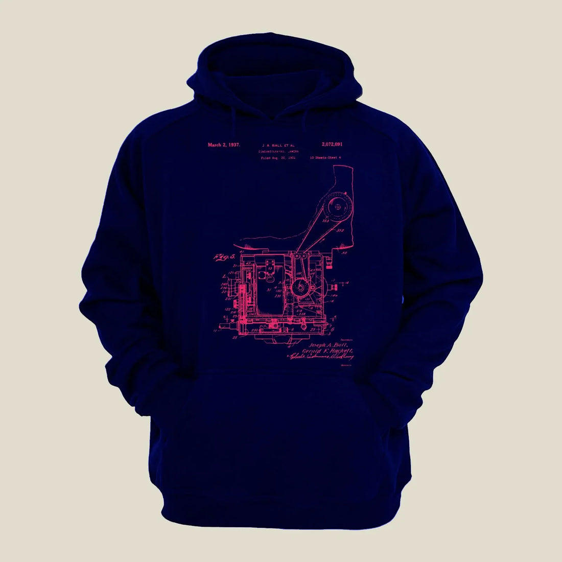 Camera Patent Hoodie H-CMP193 Desichalchitra