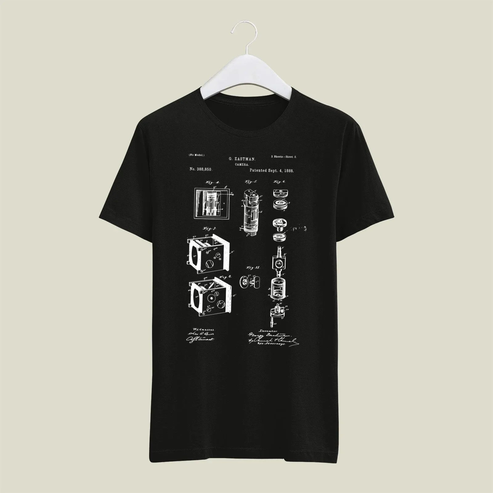 Camera Patent T-Shirt T-CMP209 Desichalchitra
