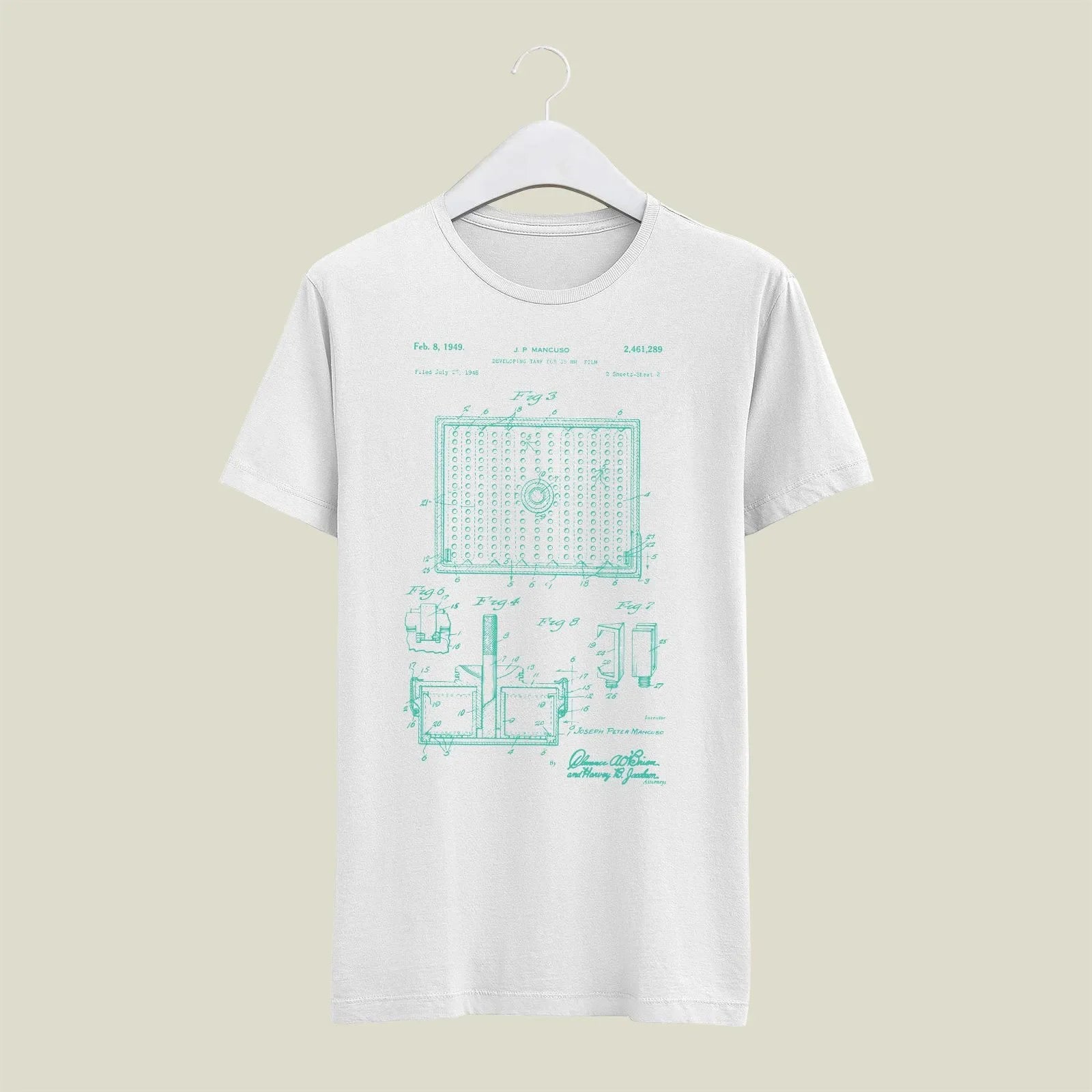 Camera Patent T-Shirt T-CMP162 Desichalchitra
