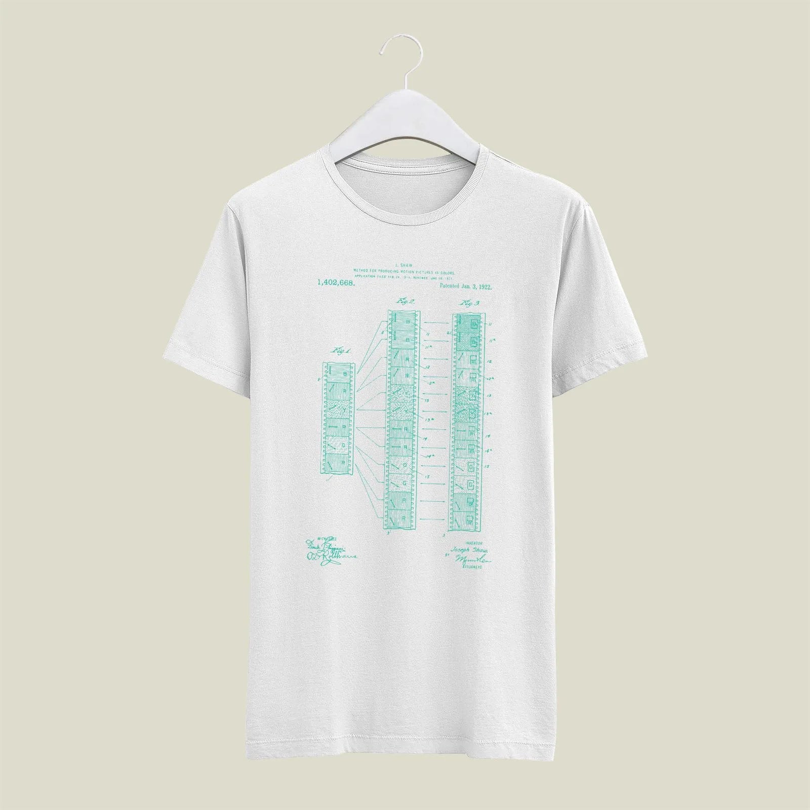 Camera Patent T-Shirt T-CMP165 Desichalchitra