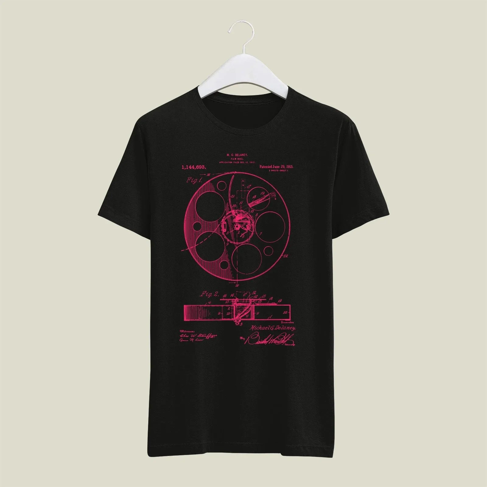 Camera Patent T-Shirt T-CMP157 Desichalchitra
