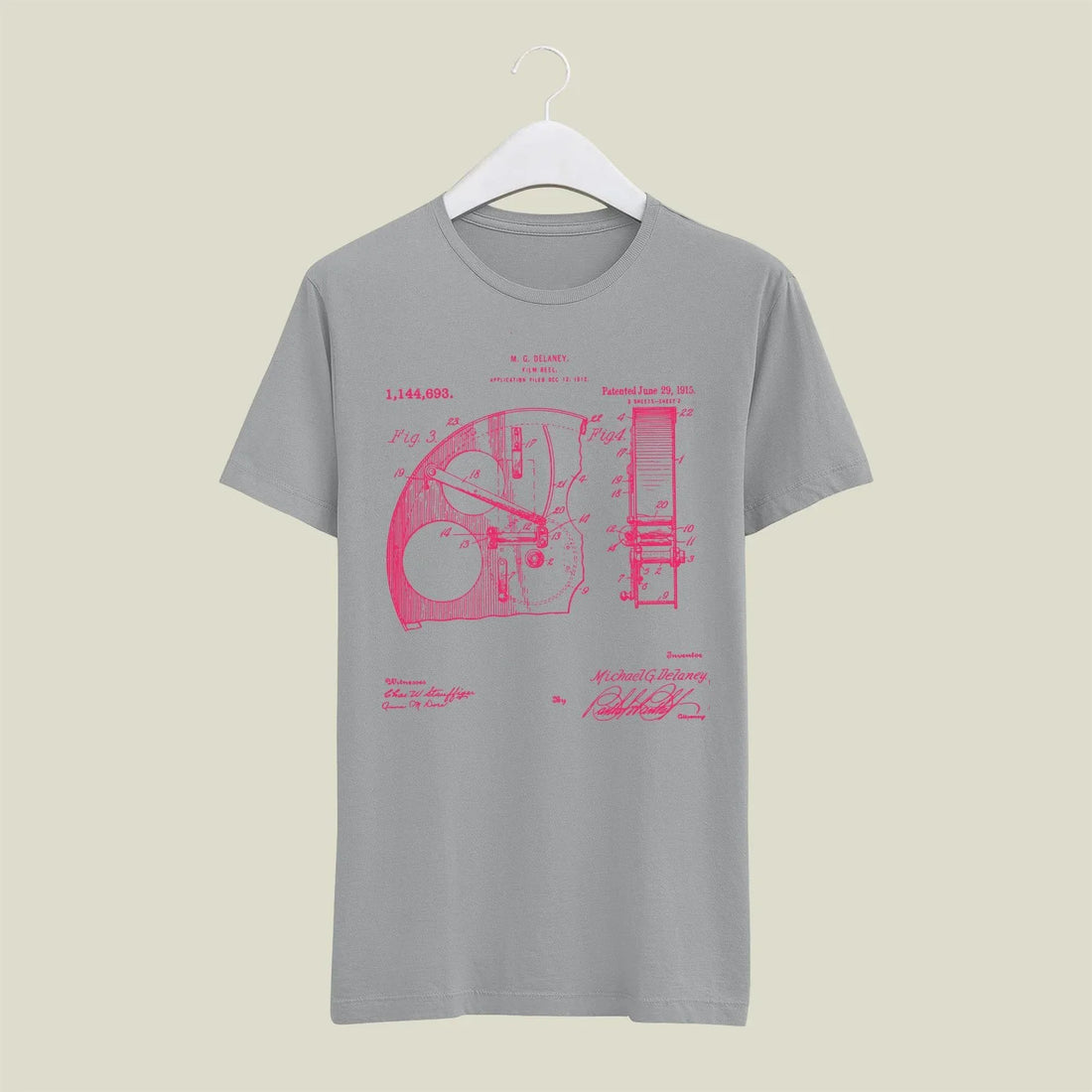 Camera Patent T-Shirt T-CMP180 Desichalchitra
