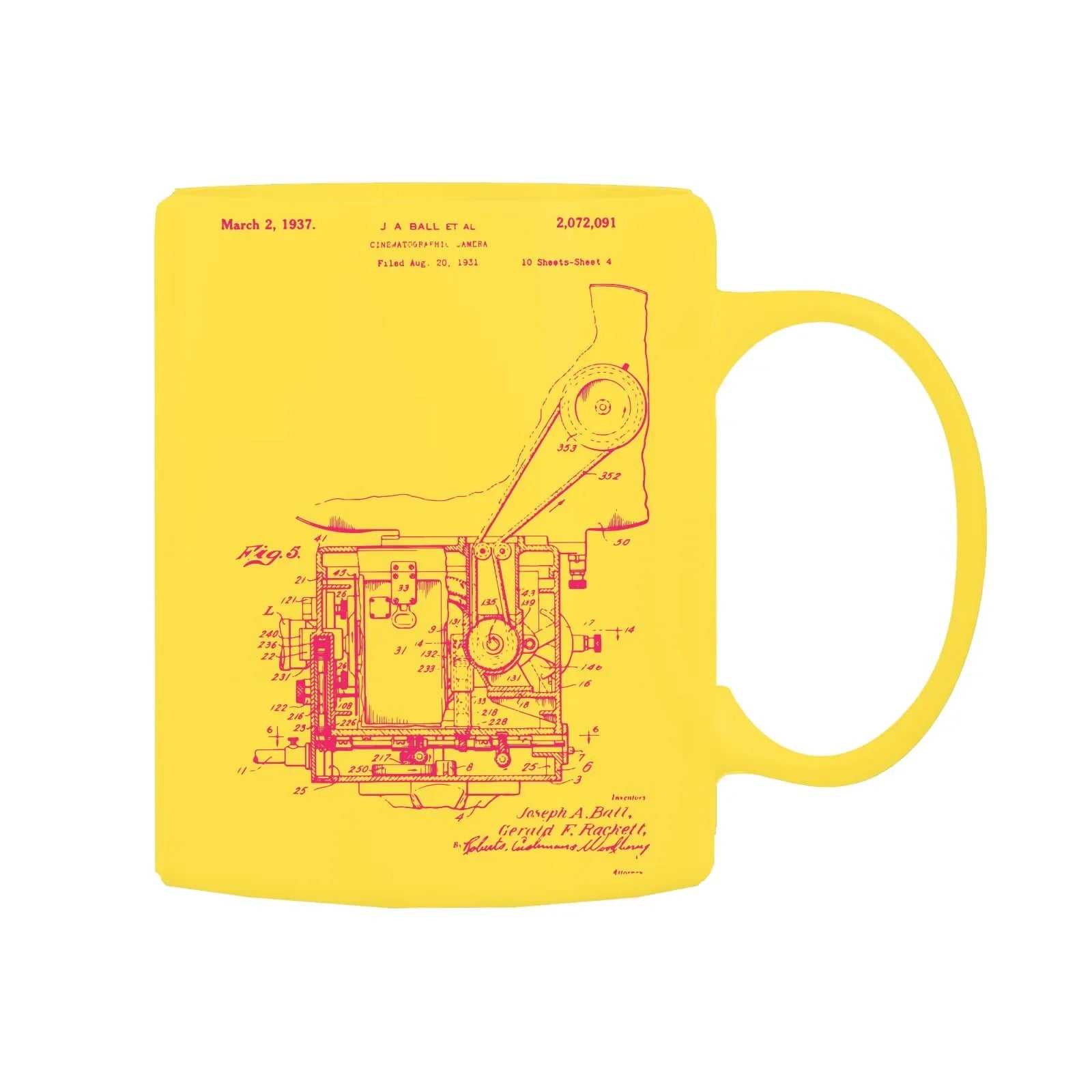 Camera Patent Mug M-CMP193 Desichalchitra