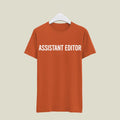 Assistant Editor T-Shirt T-ASE14 Desichalchitra