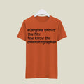 Cinematographer T-Shirt T-CIN15 Desichalchitra