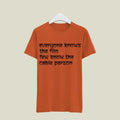 Cable Person T-Shirt T-CAB15 Desichalchitra