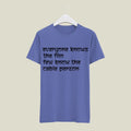 Cable Person T-Shirt T-CAB15 Desichalchitra