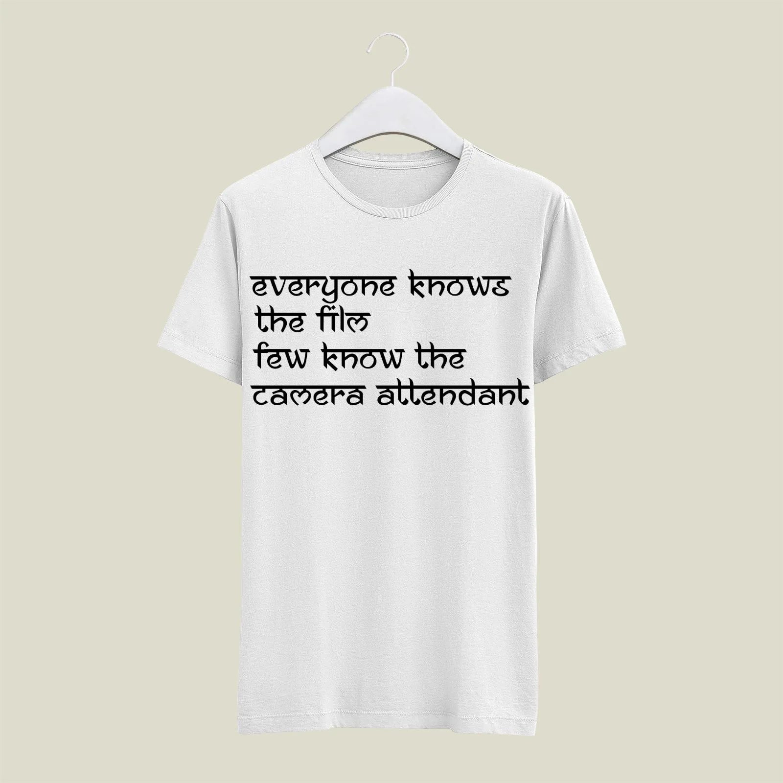 Camera Attendant T-Shirt T-CTT16 Desichalchitra