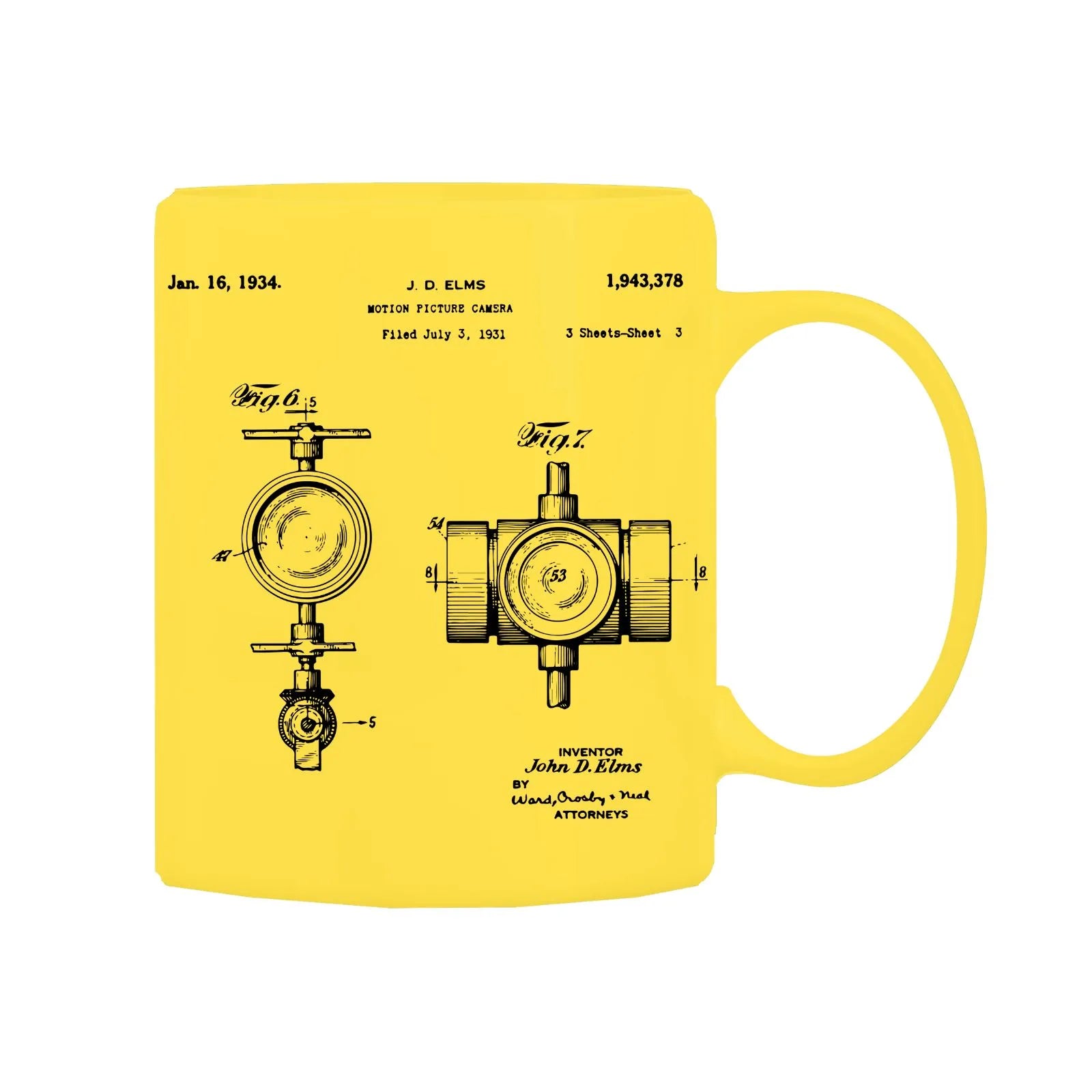 Camera Patent Mug M-CMP118 Desichalchitra