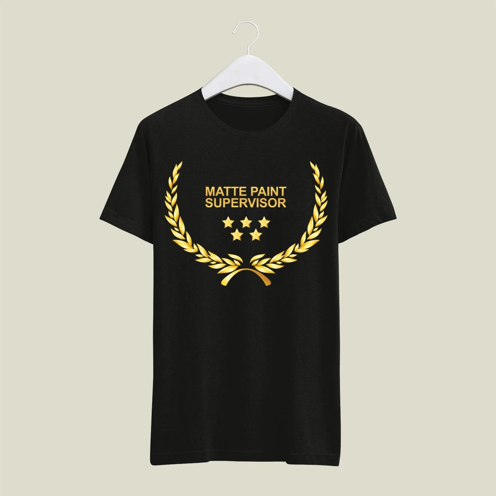 Matte Paint Supervisor T-Shirt T-MPS6 Desichalchitra