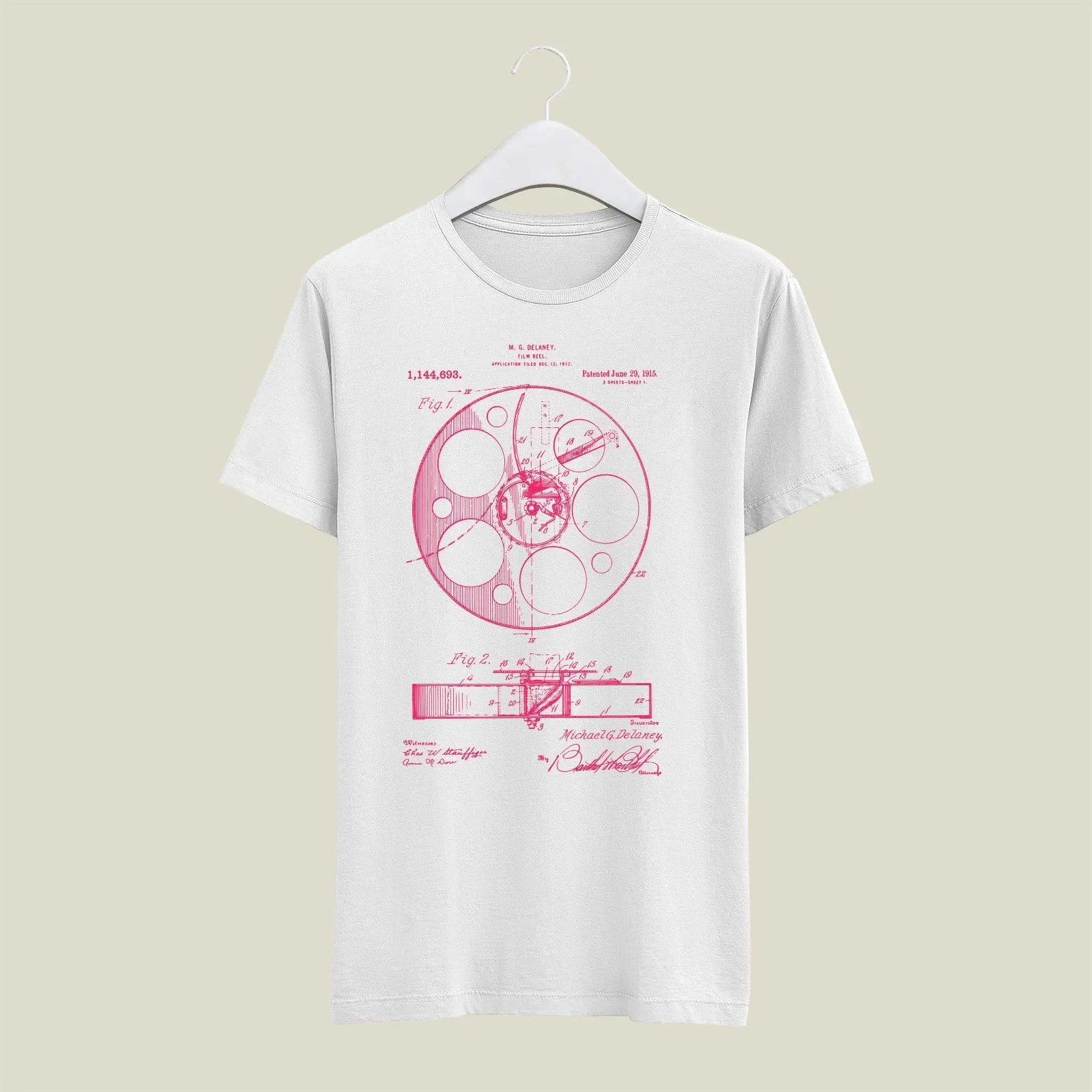 Camera Patent T-Shirt T-CMP157 Desichalchitra