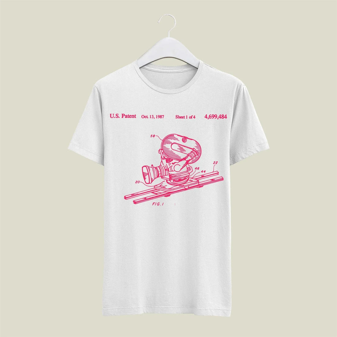 Camera Patent T-Shirt T-CMP163 Desichalchitra