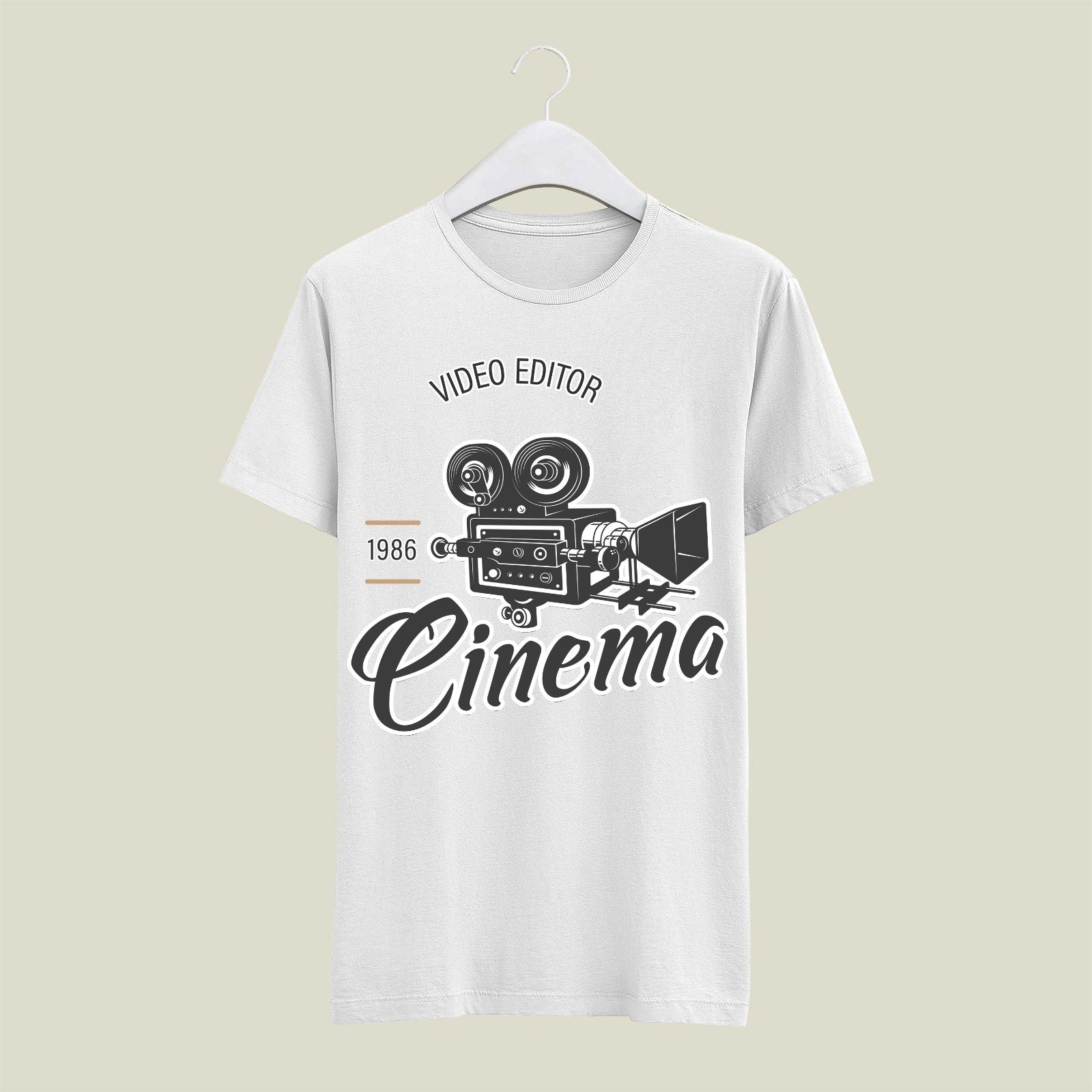 Video Editor T-Shirt T-VED9 Desichalchitra