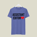 Assistant Editor T-Shirt T-ASE3 Desichalchitra