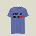 Assistant Editor T-Shirt T-ASE5 Desichalchitra