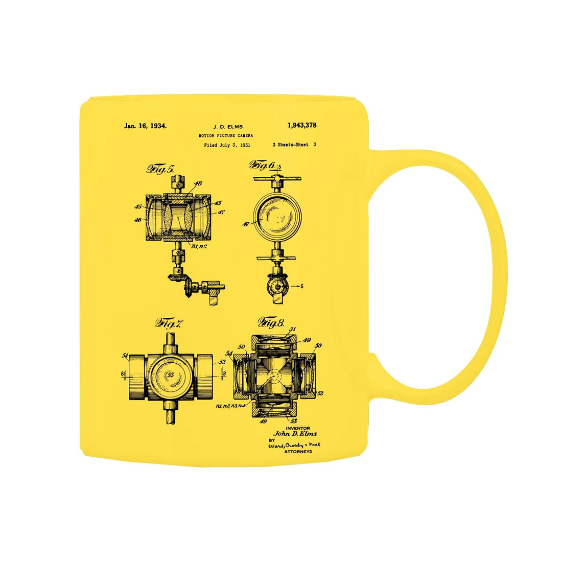 Camera Patent Mug M-CMP123 Desichalchitra
