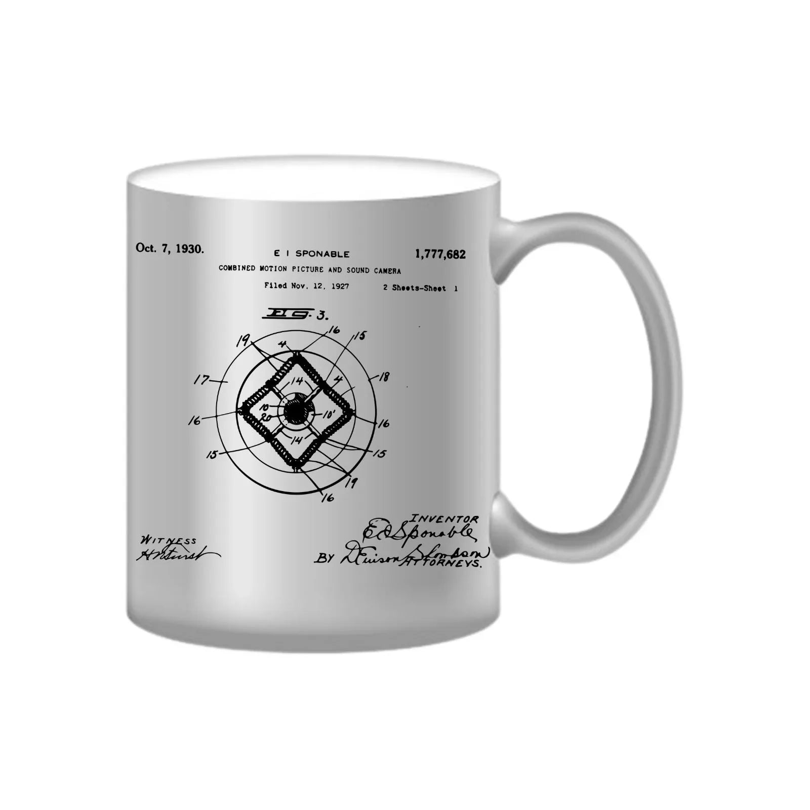 Camera Patent Mug M-CMP134 Desichalchitra