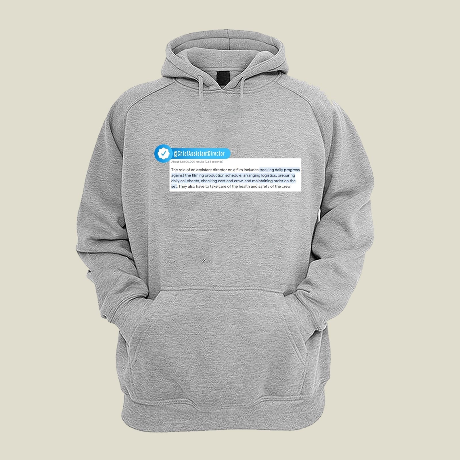 Chief Assistant Director Hoodie H-CAD4 Desichalchitra