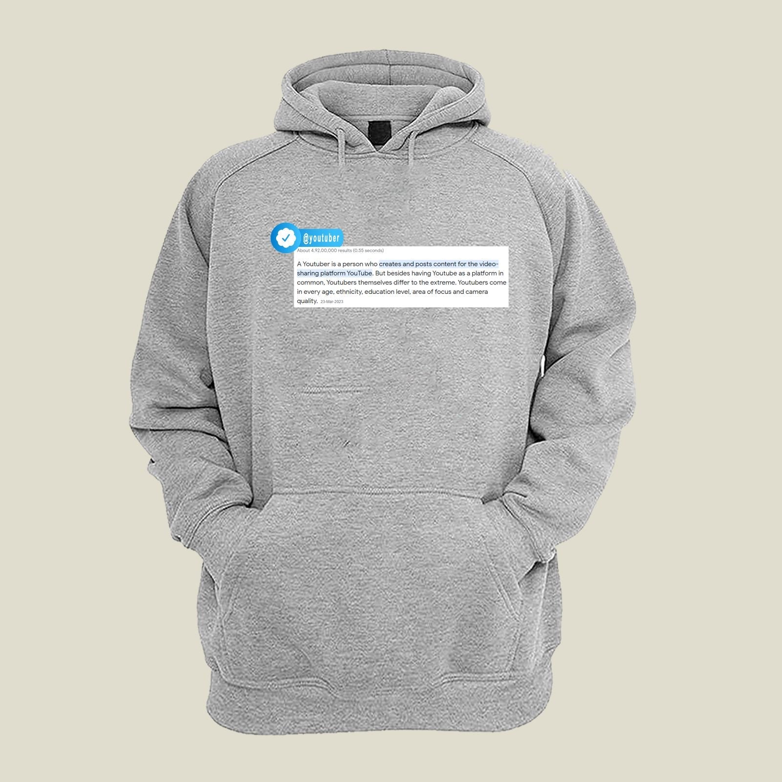 Youtuber Hoodie H-YT4 Desichalchitra