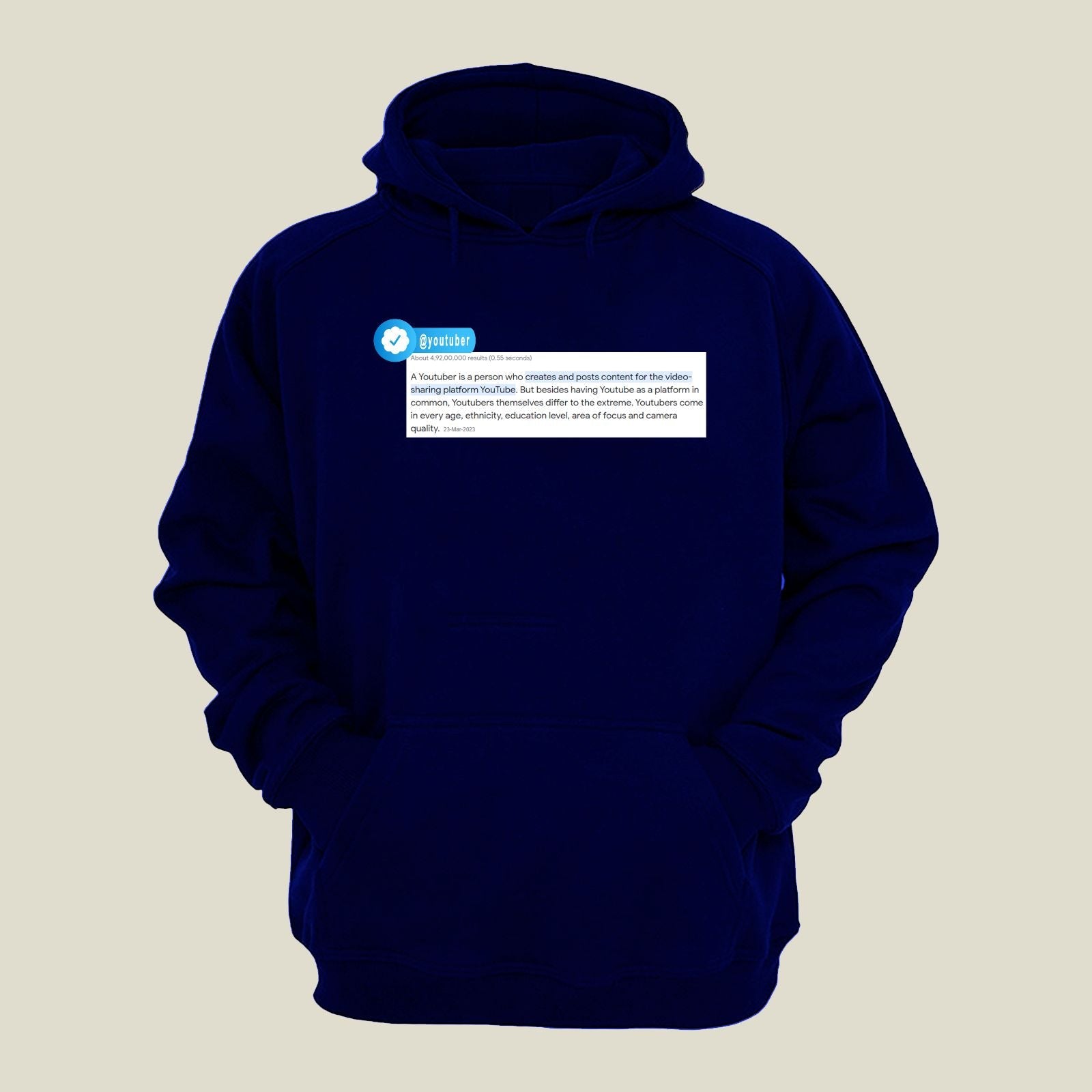 Youtuber Hoodie H-YT4 Desichalchitra