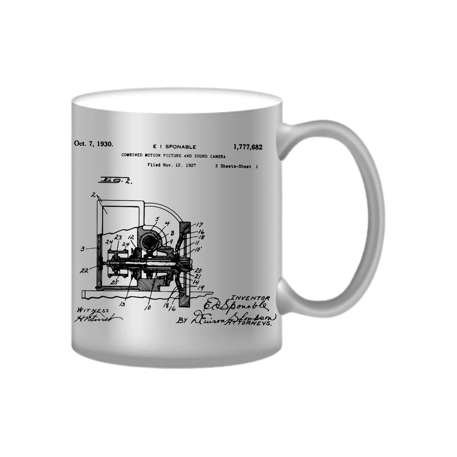Camera Patent Mug M-CMP152 Desichalchitra
