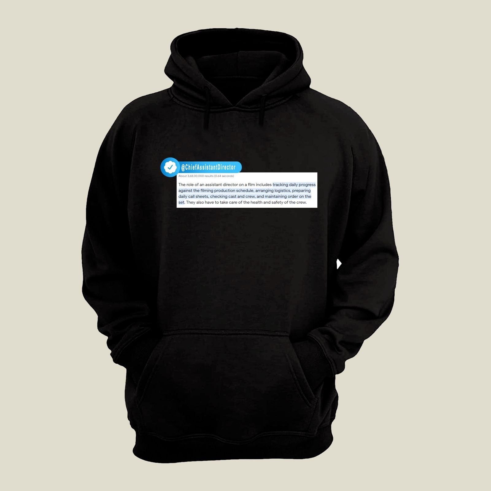 Chief Assistant Director Hoodie H-CAD4 Desichalchitra
