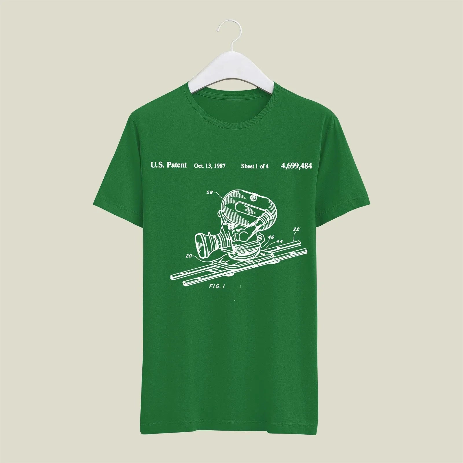 Camera Patent T-Shirt T-CMP178 Desichalchitra