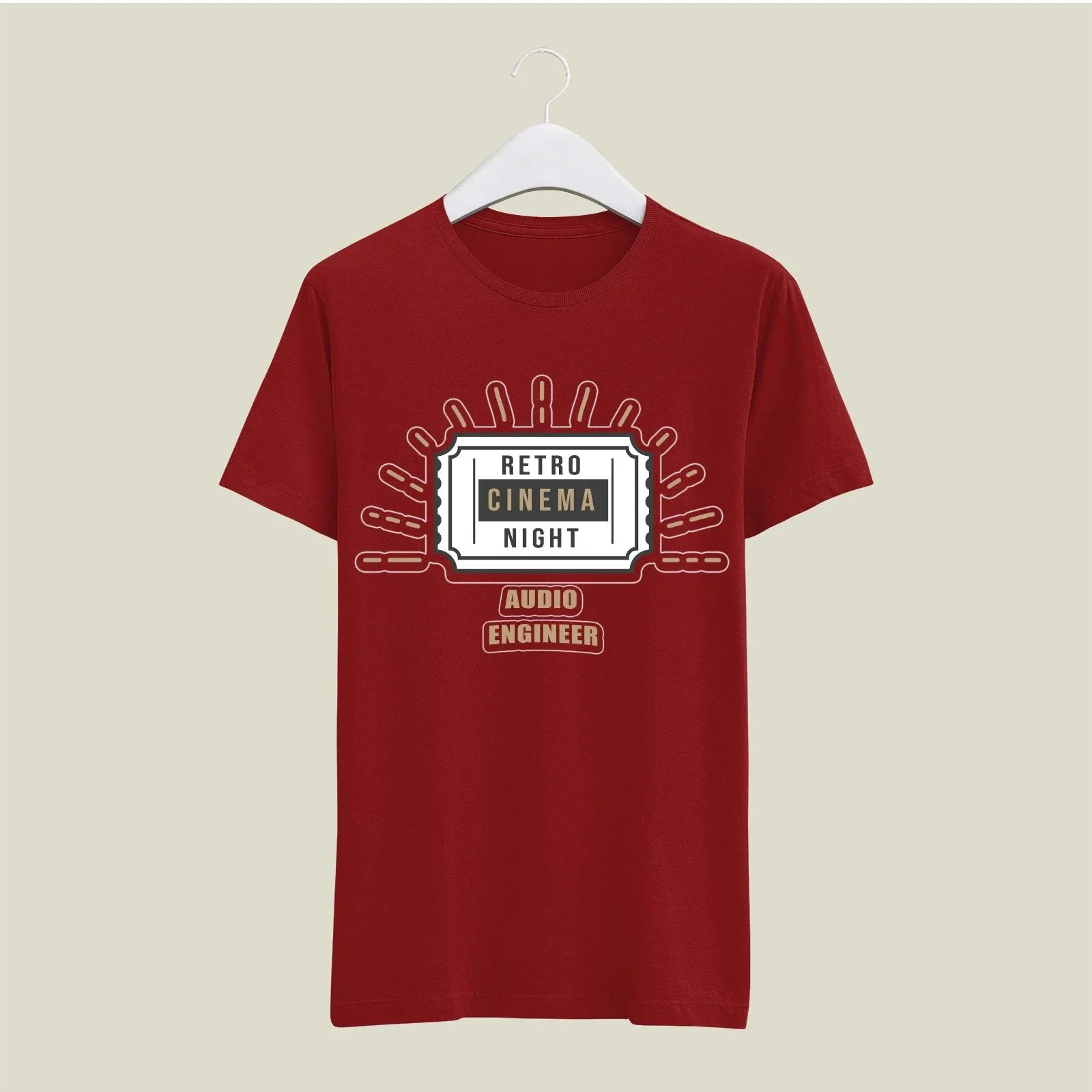 Audio Engineer T-Shirt T-AUE11 Desichalchitra