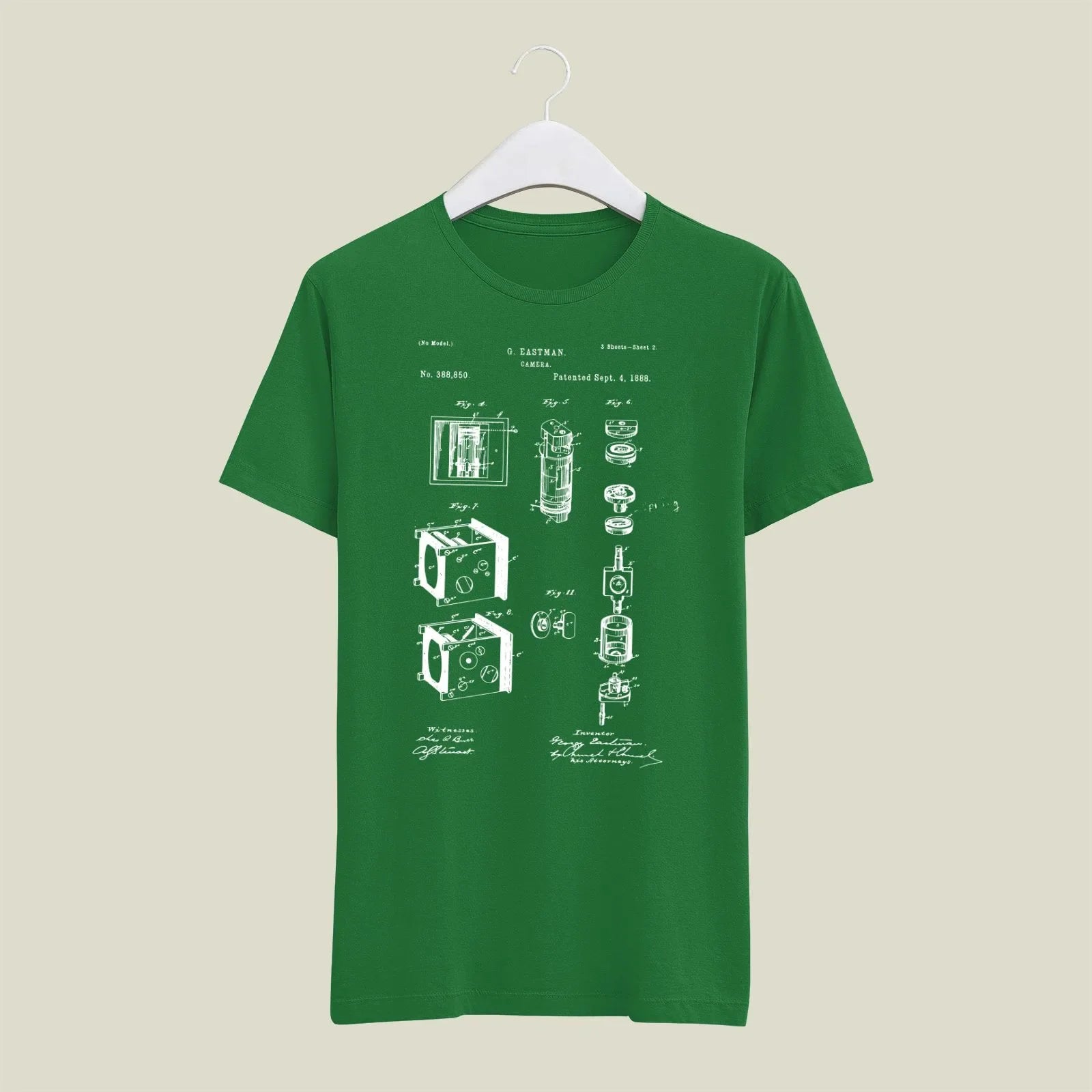 Camera Patent T-Shirt T-CMP209 Desichalchitra