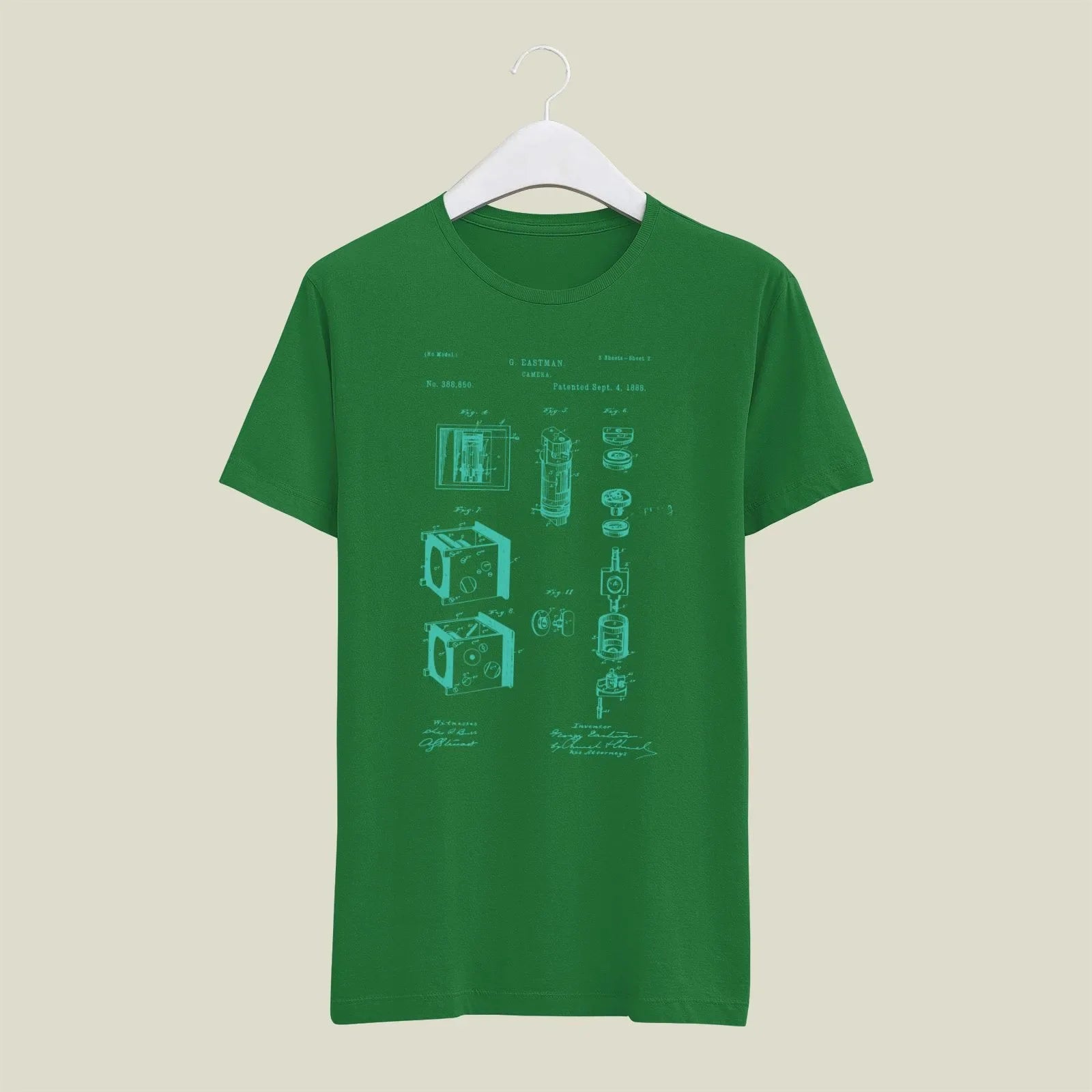 Camera Patent T-Shirt T-CMP151 Desichalchitra
