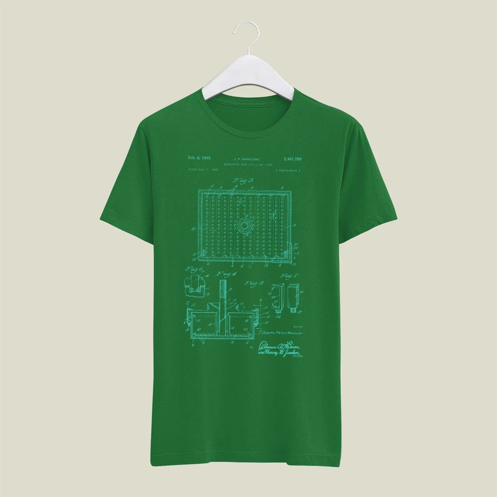 Camera Patent T-Shirt T-CMP162 Desichalchitra
