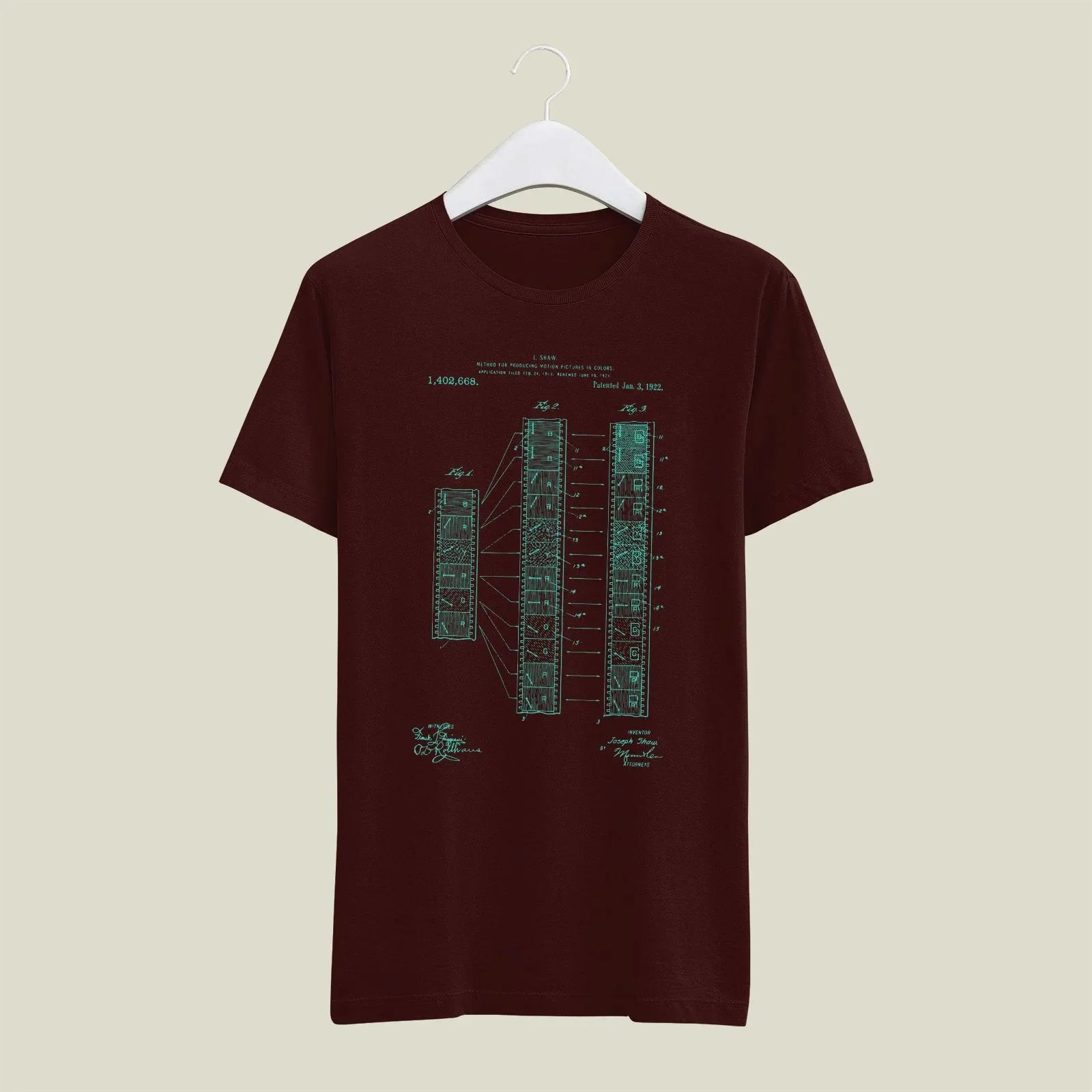 Camera Patent T-Shirt T-CMP165 Desichalchitra