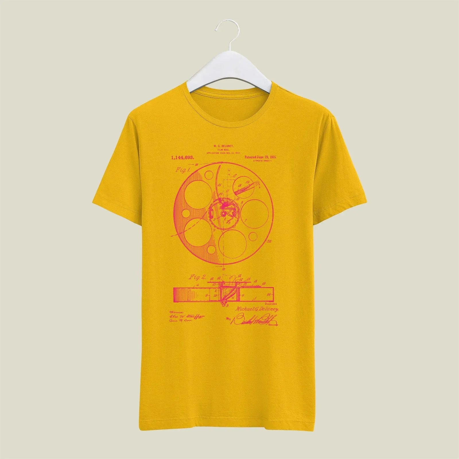Camera Patent T-Shirt T-CMP157 Desichalchitra