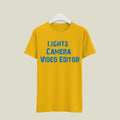 Video Editor T-Shirt T-VED13 Desichalchitra