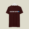 Assistant Editor T-Shirt T-ASE2 Desichalchitra
