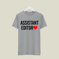 Assistant Editor T-Shirt T-ASE5 Desichalchitra