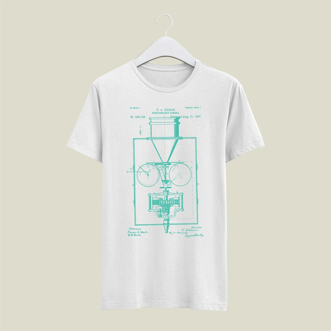 Camera Patent T-Shirt T-CMP175 Desichalchitra