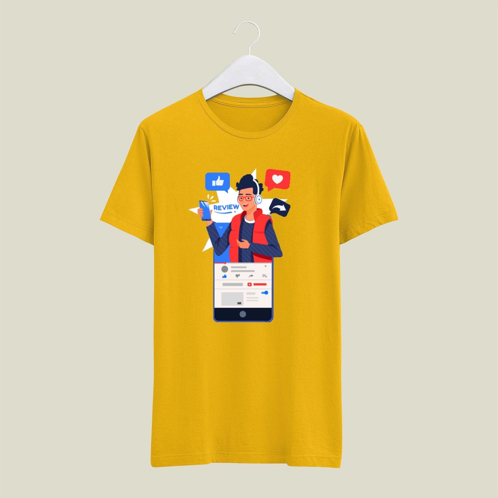 Youtuber T-Shirt T-YT2 Desichalchitra