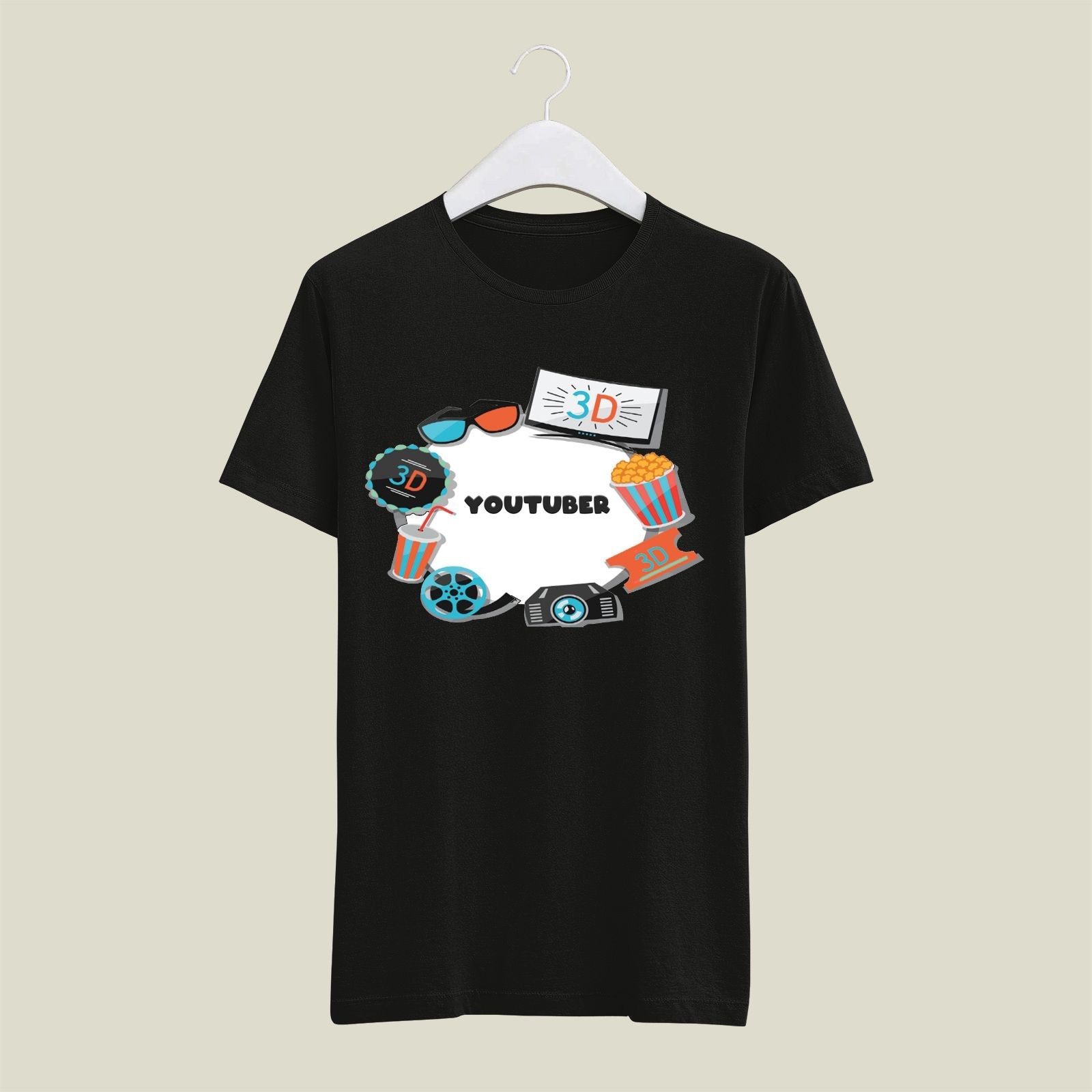 Youtuber T-Shirt T-YT12 Desichalchitra