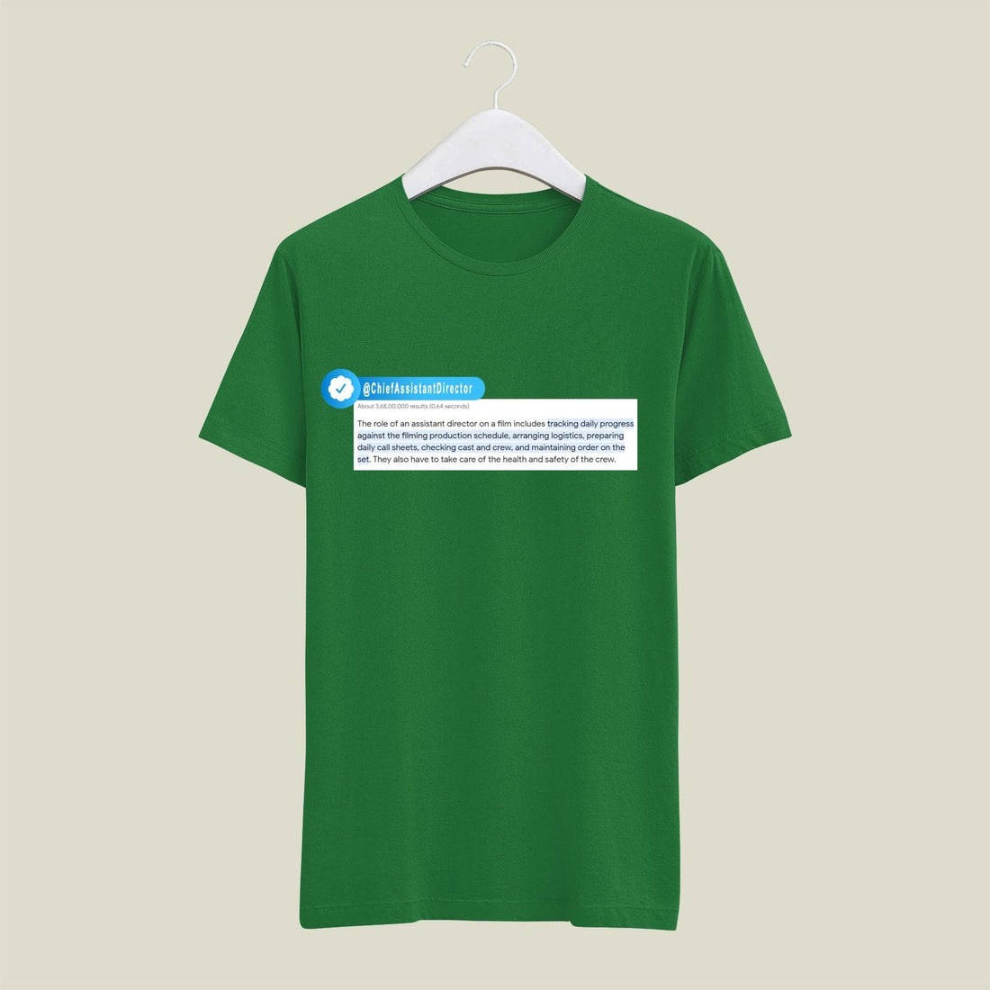 Chief Assistant Director T-Shirt T-CAD4 Desichalchitra