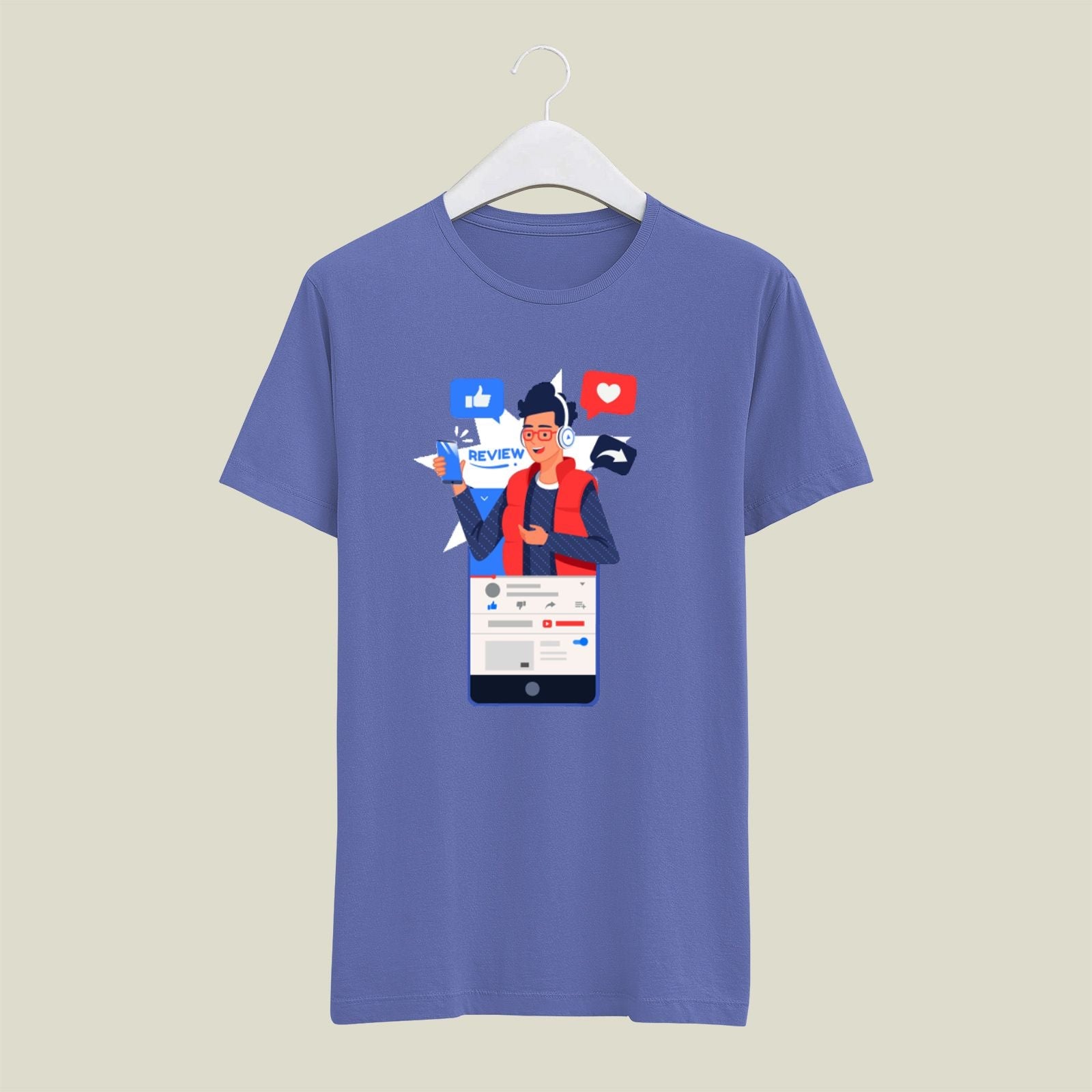 Youtuber T-Shirt T-YT2 Desichalchitra