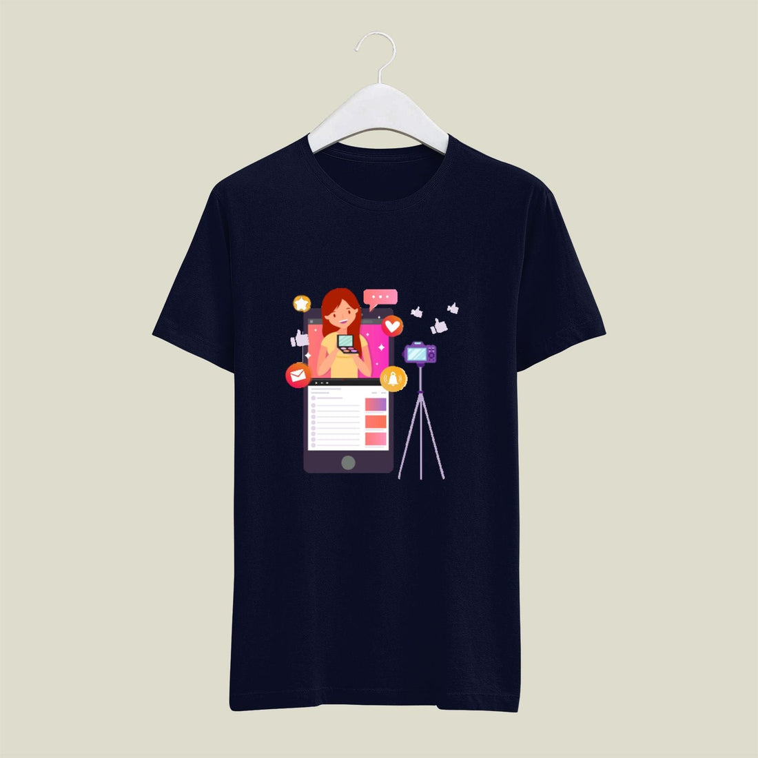 Youtuber T-Shirt T-YT3 Desichalchitra