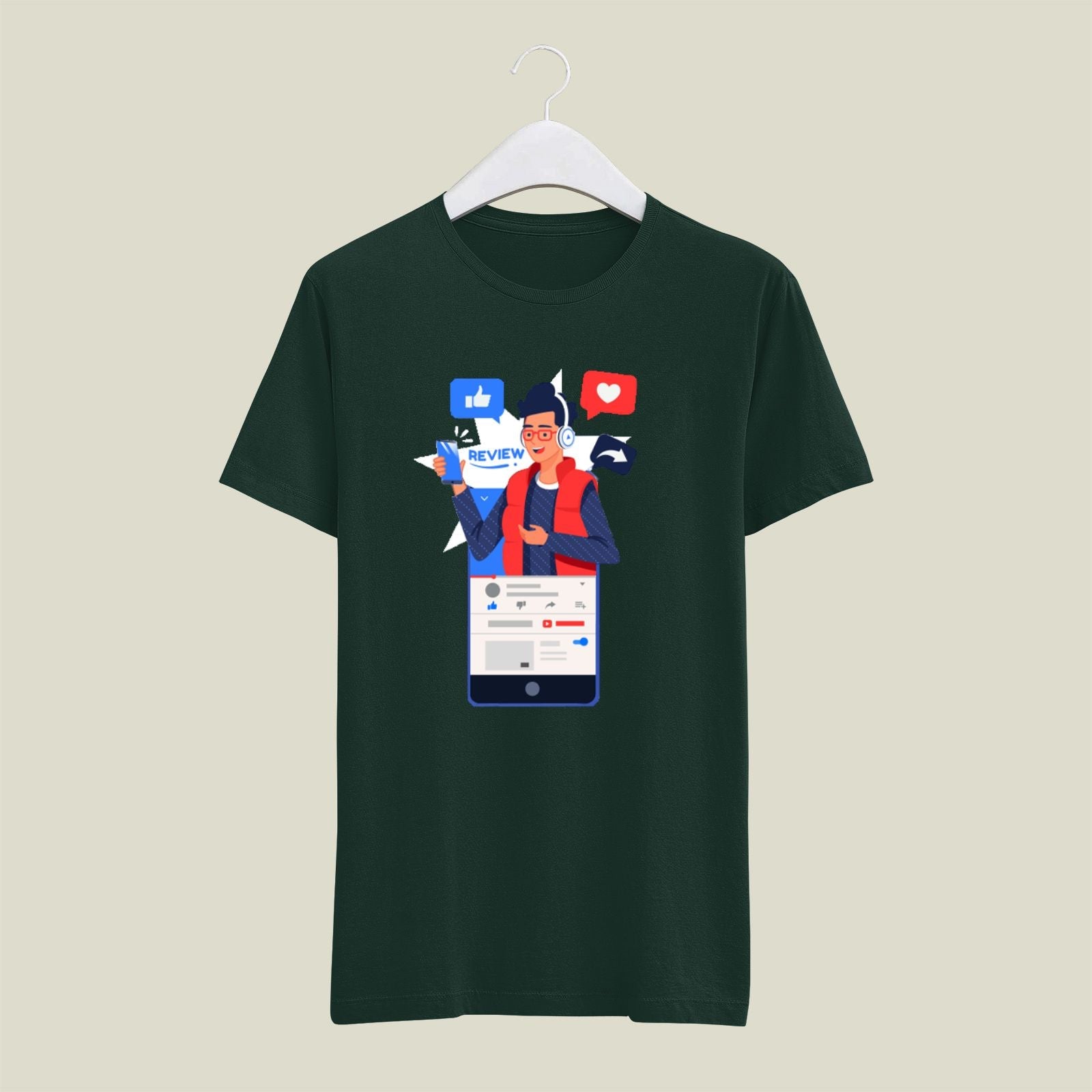 Youtuber T-Shirt T-YT2 Desichalchitra