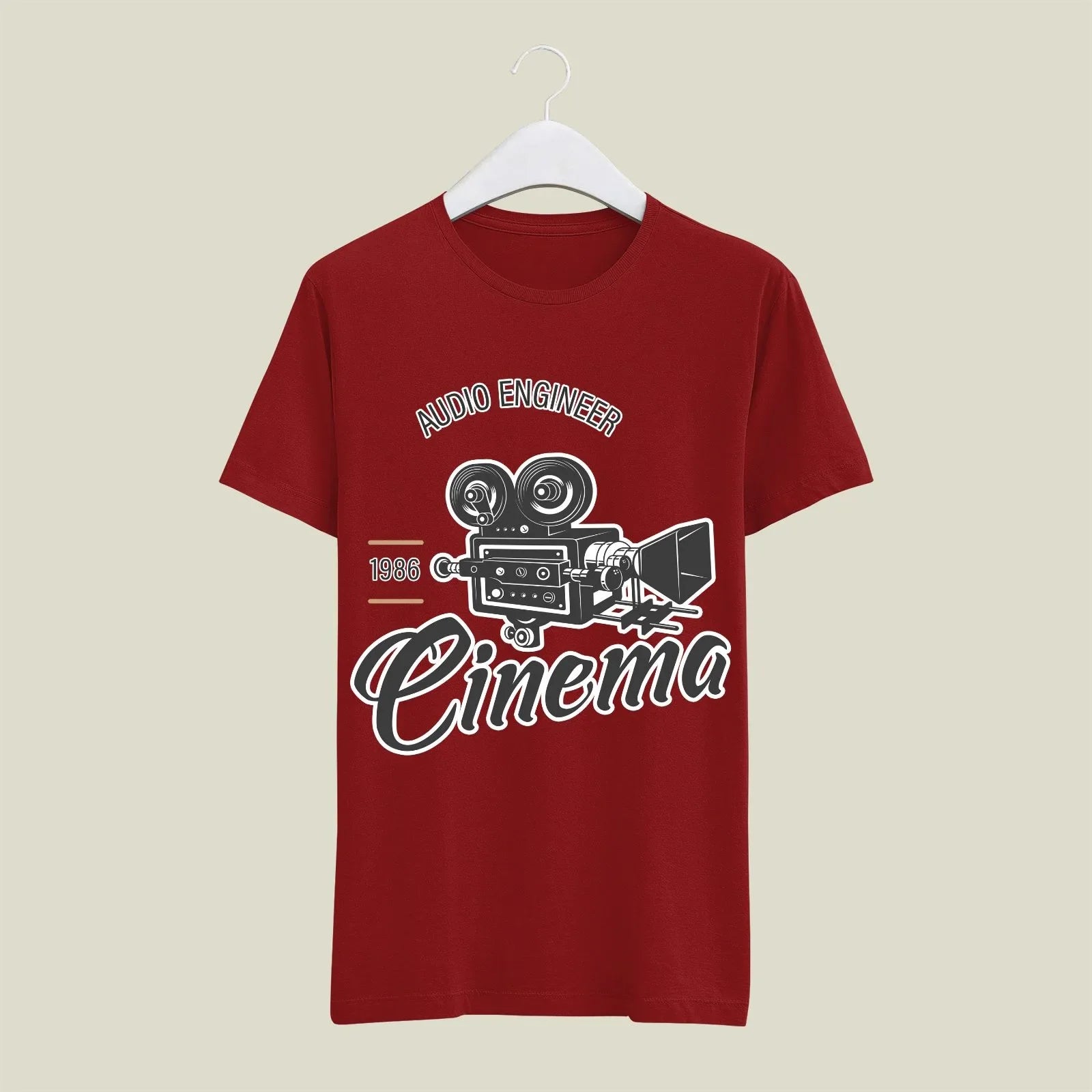 Audio Engineer T-Shirt T-AUE9 Desichalchitra