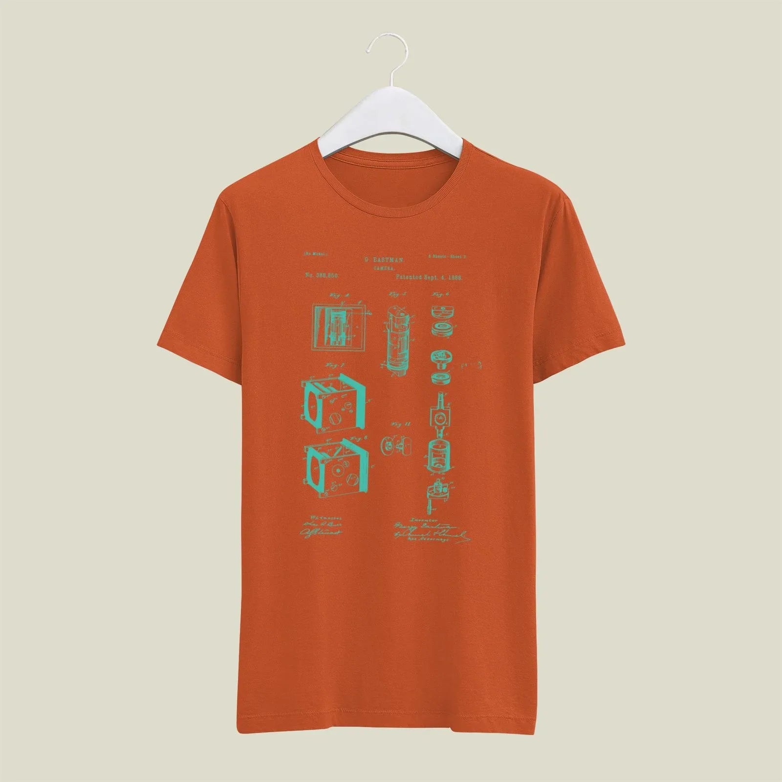 Camera Patent T-Shirt T-CMP151 Desichalchitra