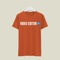 Video Editor T-Shirt T-VED6 Desichalchitra
